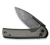 C21006DS1 - Couteau CIVIVI Conspirator Micarta Dark Green/Black Damas