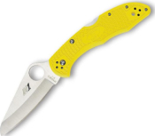 C88PYL2 - Couteau SPYDERCO Salt 2 Jaune