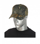 CAP13 - Casquette Barbaric Camo Verte Velcro