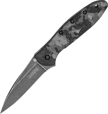 KS1660DGRY - Couteau KERSHAW Leek Digital Gray Factory Special Run