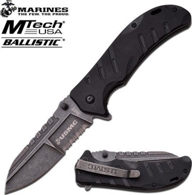 USMA1042BSW - Couteau MTECH USMC Raider
