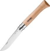 OP002441 - Couteau OPINEL N°12 Cranté Hêtre