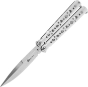 P53S - Couteau Papillon MAX KNIVES P53S Acier Silver