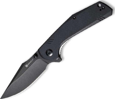 SA02C - Couteau SENCUT Actium G10 Noir 