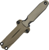 SGPENTFXCOVFDE - Couteau Fixe SOG Pentagon FX Covert Flat Dark Earth