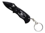 TH.N201A - Porte Clés THIRD Noir Motif Araignée