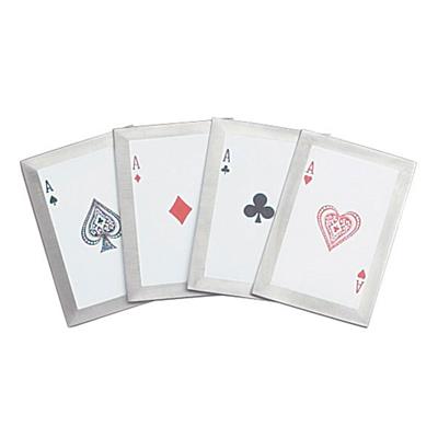 4ASCARD - Jeu de 4 cartes à lancer AS