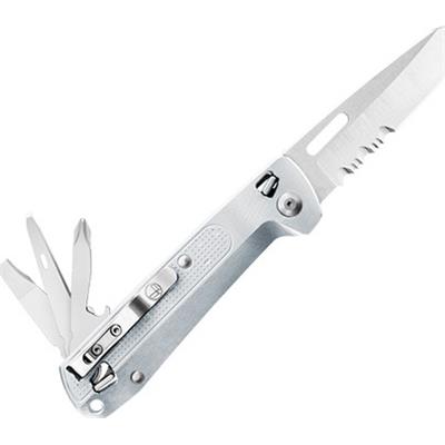 832654 - Couteau Mutlifonctions LEATHERMAN FREE K2X Argent 8 Outils