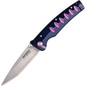 MC43C - Couteau MCUSTA Katana Aluminium bleu violet