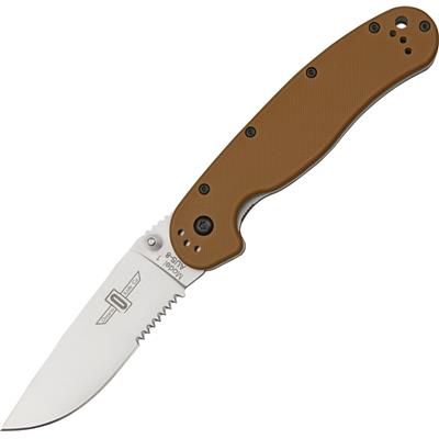 ON8849CB - Couteau ONTARIO RAT 1 Folder Coyote Brown