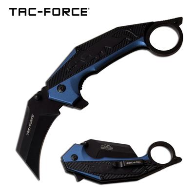 TF983BL - Couteau TAC FORCE Linerlock A/O Blue