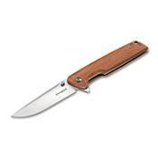 01MB723 - Couteau BOKER MAGNUM Straight Brother Wood