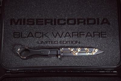 0479BWLE - Couteau EXTREMA RATIO Misericordia Black Warfare