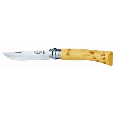 OP001550 - Couteau OPINEL N° 7 VRI Nature Empreintes