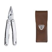 3.0224.L - Outil Multifonctions VICTORINOX Swisstool Spirit X et Etui Cuir