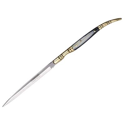 C4687 - Couteau Stylet CUDEMAN Façon Corne 14 cm