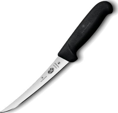 5.6613 - Couteau Désosser Renversé VICTORINOX 12 ou 15 cm Flexible Noir
