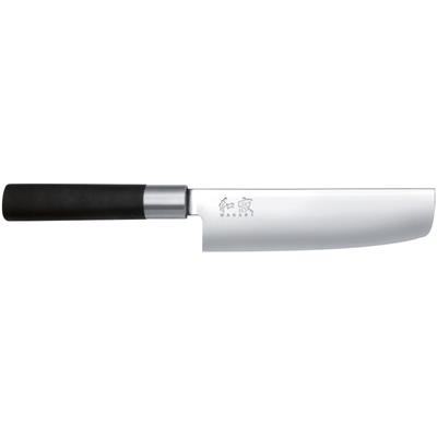 6716N - Couteau de cuisine Japonais KAI Wasabi Black Nakiri