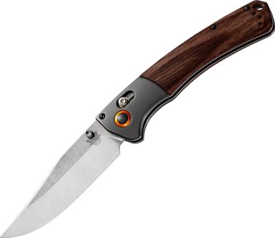 BEN15080-2 - Couteau BENCHMADE Crooked River Wood