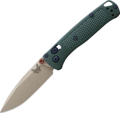 BEN533TN-2601 - BENCHMADE Mini Bugout Taiga Green Grivory