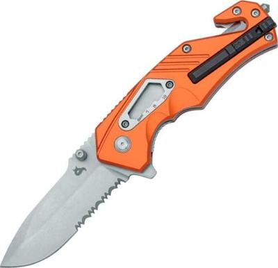 BF.784OR - Couteau BLACK FOX Demand D2 Aluminium Orange