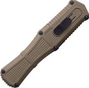 BEN3370SGY-1 - Couteau Automatique BENCHMADE Claymore Ranger Green Grivory Dagger