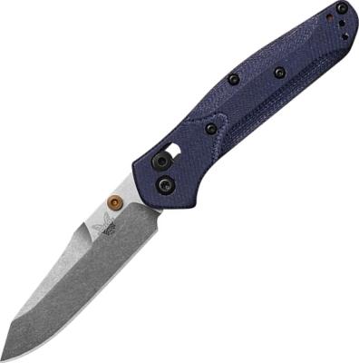 BEN945-04 - Couteau BENCHMADE Mini Osborne Denim Micarta
