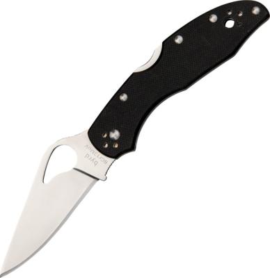 BY04GP2 - Couteau SPYDERCO Byrd Knife Meadowlark Noir