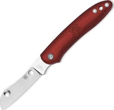 C189PRD - Couteau SPYDERCO Roadie Red