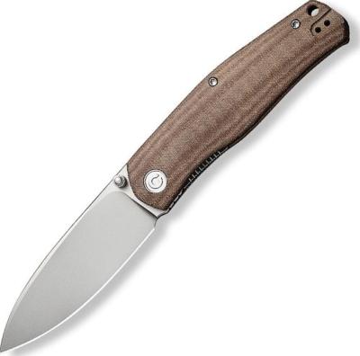 C220073 - Couteau CIVIVI Sokoke Micarta Marron