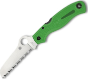 C89FSGR - Couteau SPYDERCO Atlantic Salt Vert