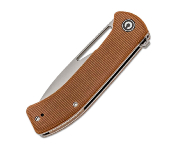 C2024A - Couteau CIVIVI Riffle Micarta Brun