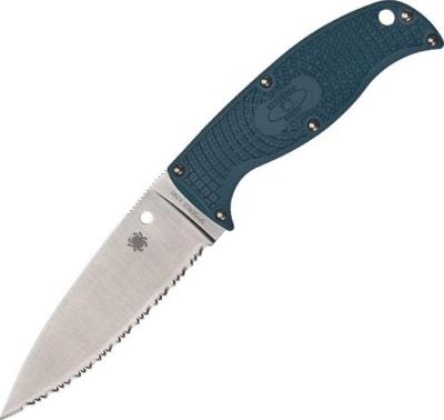 FB31SBL2K390 - Couteau SPYDERCO Enuff 2 SpyderEdge Blue
