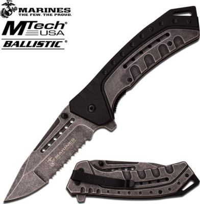 USMA1044GS - Couteau MTECH MARINES Iron Clap