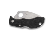 MBKWS - Couteau SPYDERCO Manbug Wharncliffe Noir à Dents