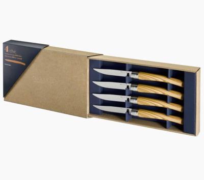OP002481 - Coffret 4 Couteaux Table OPINEL Chic Olivier