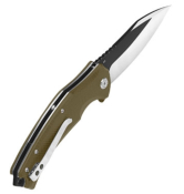 QS121B - Couteau QSP Snipe G10 Vert