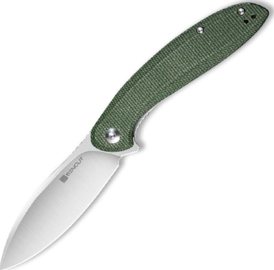 S210033 - Couteau SENCUT San Angelo Micarta Vert