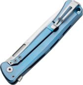 SK01BL - Couteau Skinny LIONSTEEL Titanium Bleu