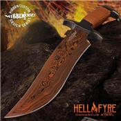 GH5089 - Poignard HIBBEN Hellfyre Highlander Bowie Knife