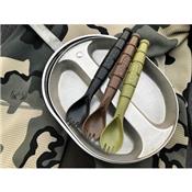 KA9909MIL - Sport Spork KA-BAR Pack de 3 Noir Kaki et Tan