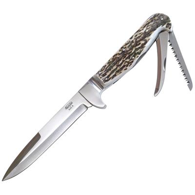 M370NP3 - Couteau de Chasse MIKOV Bois de Cerf 3 pièces