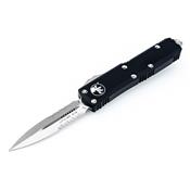 MT232-5 - Couteau Automatique MICROTECH UTX-85 D/E Satin Double Tranchant