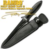 RB9434 - Poignard RAMBO II Boot Knife Sylvester Stallone Signature Edition