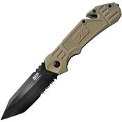 SW1100076 - Couteau SMITH & WESSON M&P Linerlock A/O Tan