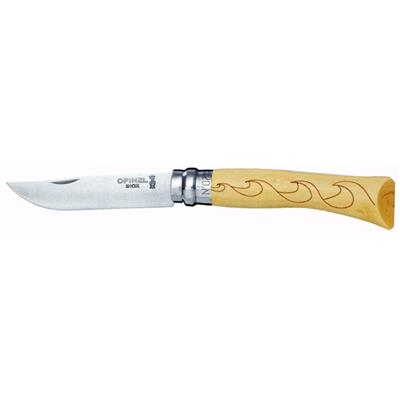 OP001552 - Couteau OPINEL N° 7 VRI Nature Vagues