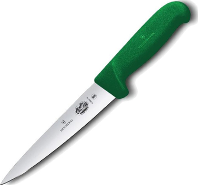 55604 - Couteau à désosser/saigner VICTORINOX manche vert