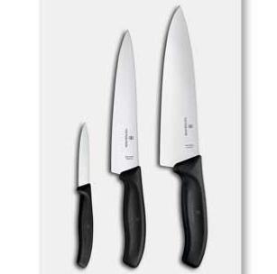 6.7133.3G - Set de Cuisine 3 Pièces VICTORINOX SwissClassic Noir
