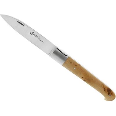 78105 - Couteau de SAUVETERRE Bois de Genévrier 11 cm Inox