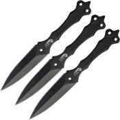 AB021B3 - Set de 3 Couteaux à Lancer ABKT Tac Phantom Throwing Knife Set